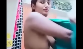 Swathi naidu nude while changeing dress part-2