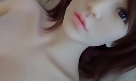 Ægte japansk sex dukke med realistisk ansigt og bløde bryster