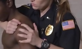 Dark Spur Pimp Drilled Off out of one % 27s mind White Female Cops Painless Chastisement