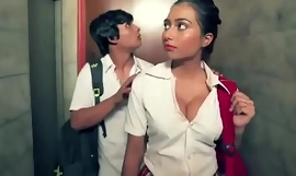 Fucked a desi girl by bringing her to the room on the pretext of school